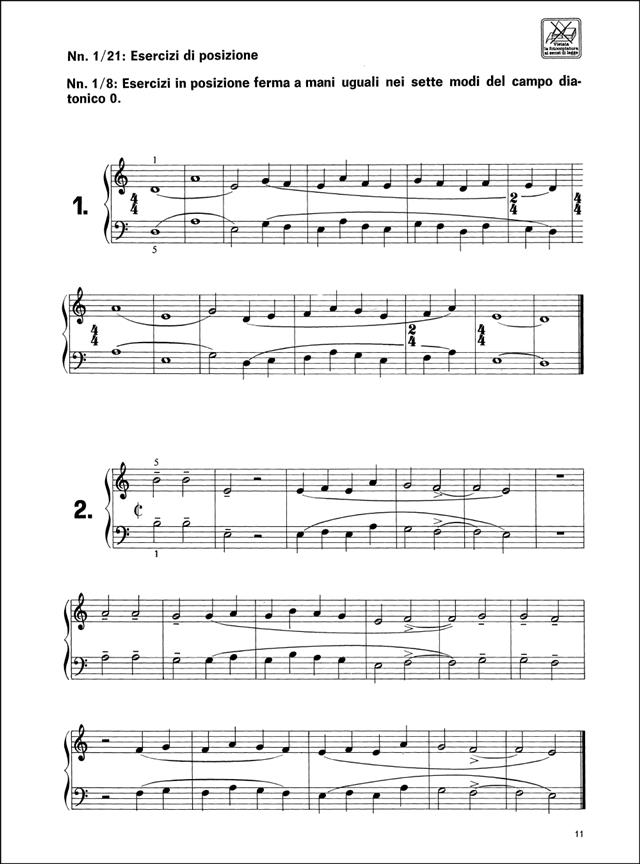 Un Itinerario Per I Primi Tre Anni Di Studio - Per Pianoforte [N. 1] - pro klavír